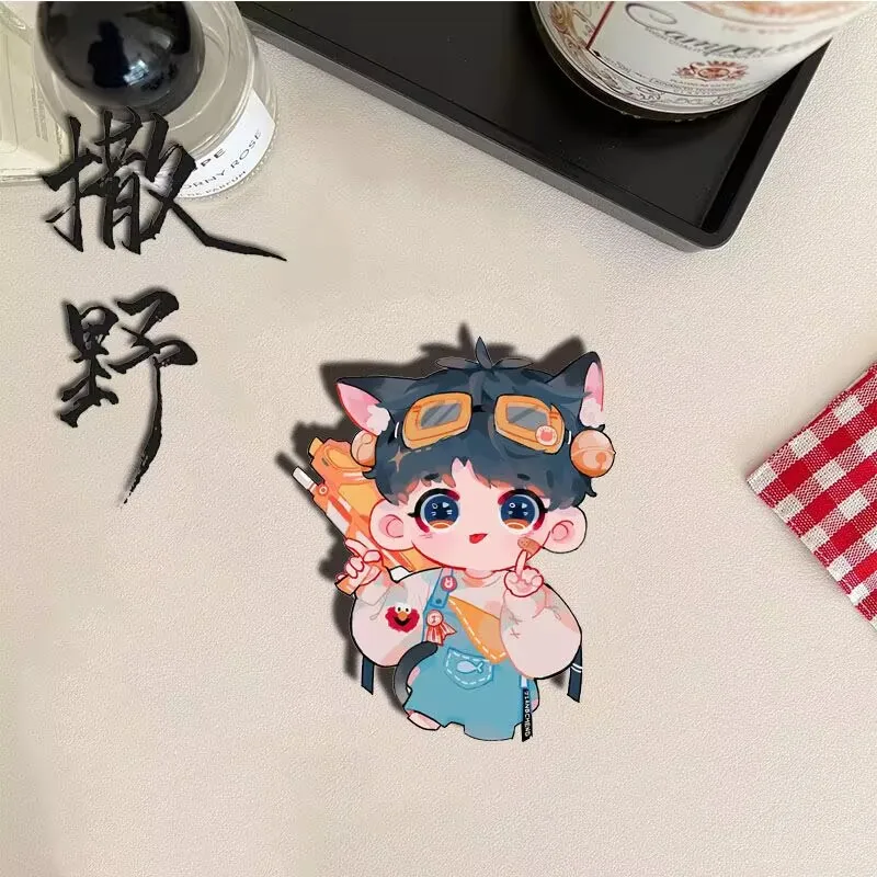 "Let Loose" 주변 아크릴 브로치, 애니메이션 만화 "장청구페이" 배지 펜던트, 책가방 펜던트 창의적인 선물