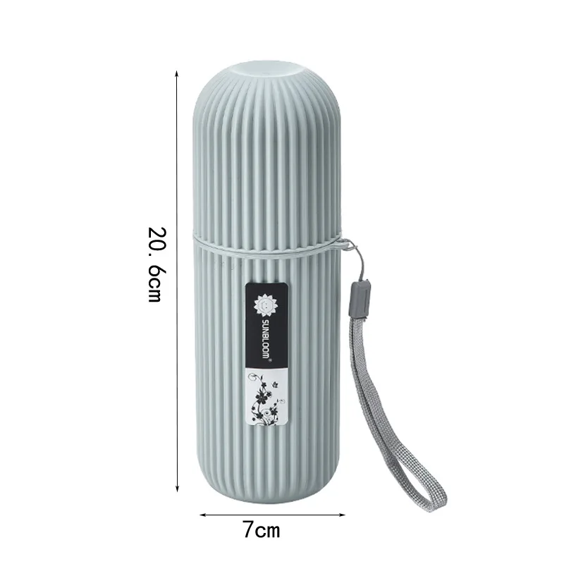 المحمولة معجون الأسنان فرشاة الأسنان حماية حامل حالة السفر التخييم صندوق تخزين