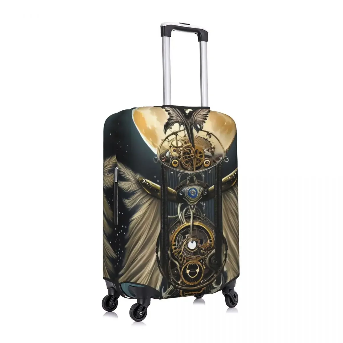 Dreamcatcher Moon Print Luggage Protective Dust Covers Elastic Waterproof 18-32inch Suitcase Cover Travel Accessories