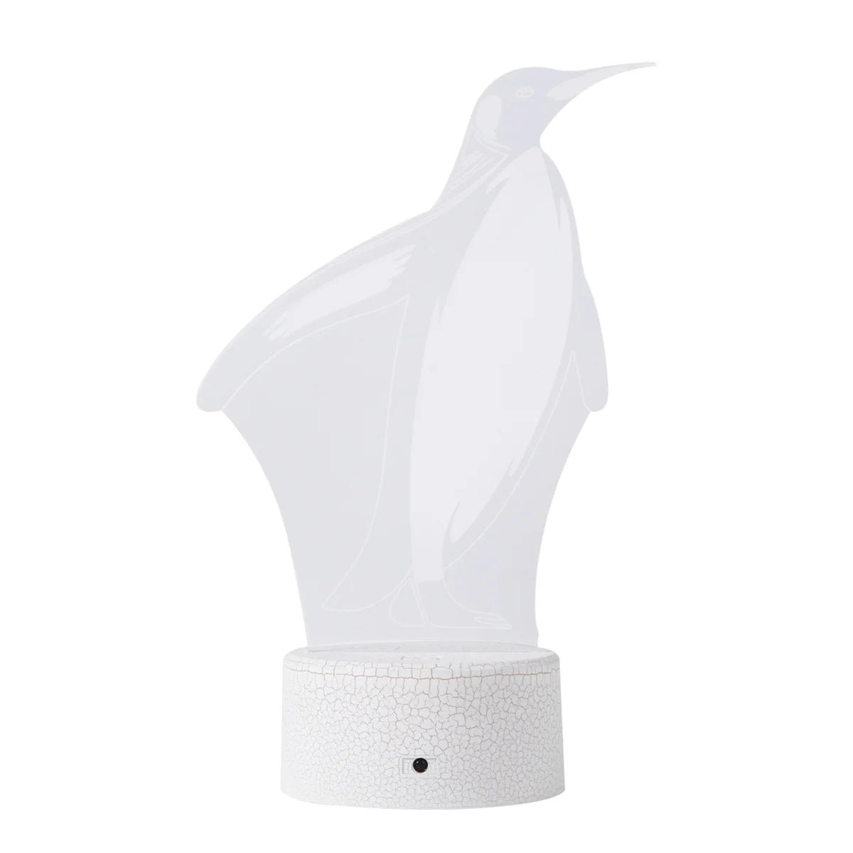 

3D LED Night Light Penguin Illusion Lamp for Home Decor Acrylic Touch Table Lamp Colorful Desktop Decoration for Party Wedding