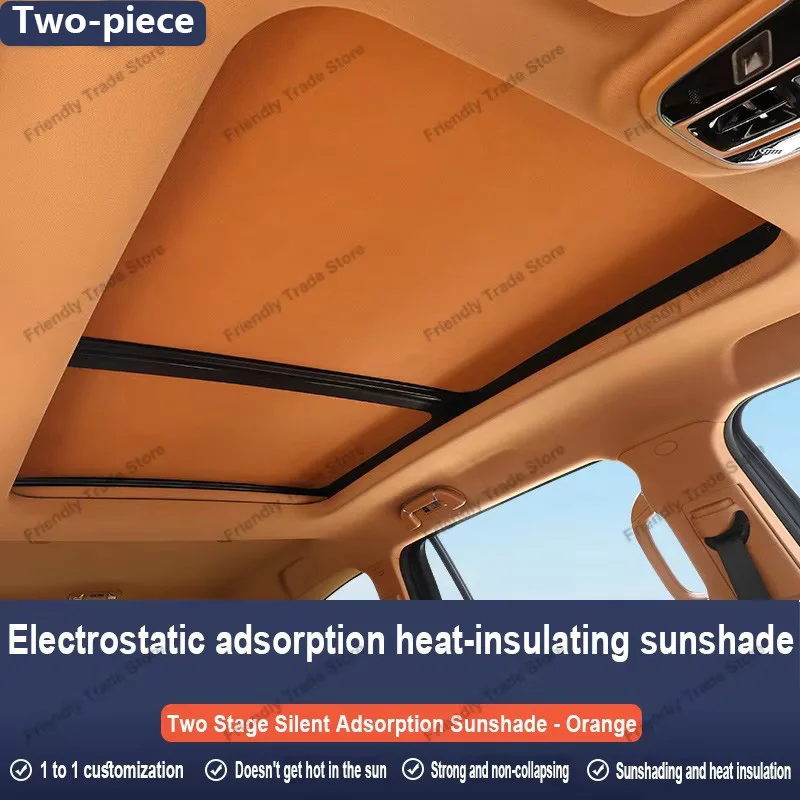 Car Panoramic Sunroof Insulation Roof Visor For Skyworth ET5 EV6