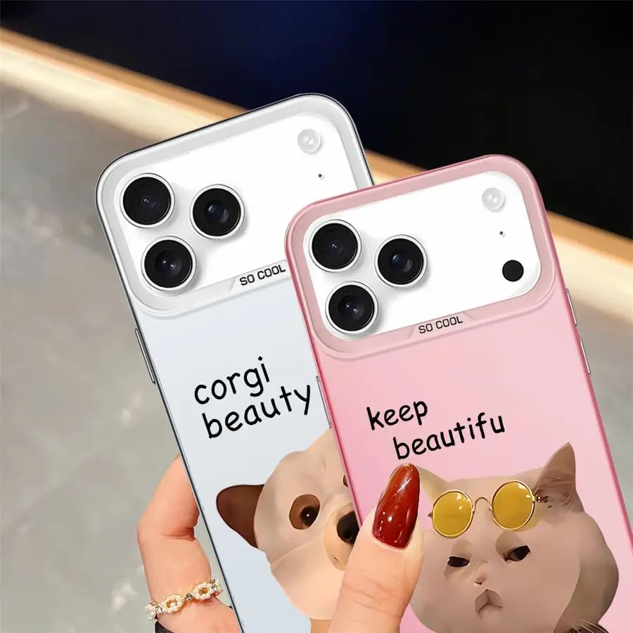 เคสสำหรับ iPhone 11 17Air XS 12 16e 13 XR 15 Plus 14 16 17 Pro Max ฝาหลังโทรศัพท์ลายหน้ากากอนามัยลายสัตว์