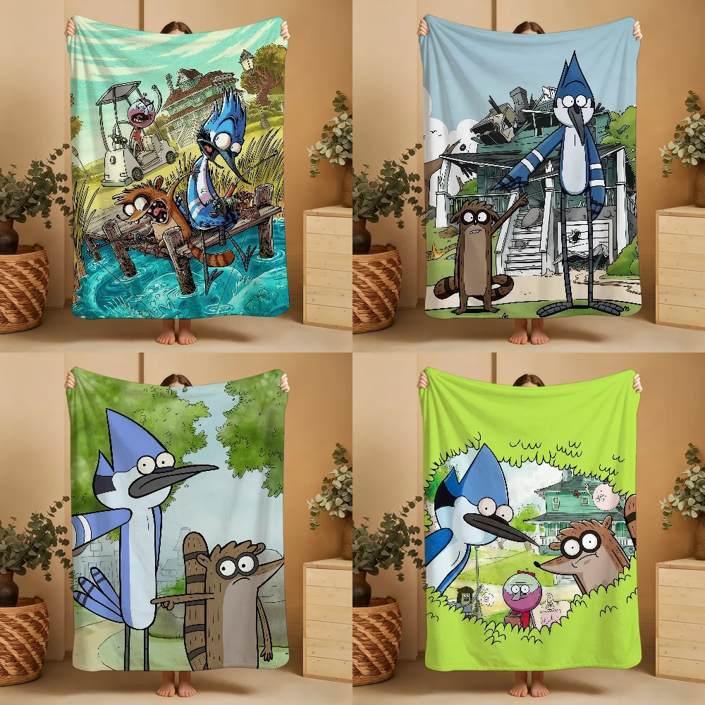KT R-RegularS S-ShowS Blanket Throw Super Cosy Plush Living Room Sofa Couch Childish Birthday Gifts
