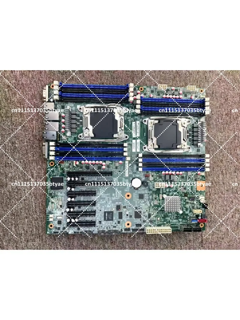 Dual X99 Server Motherboard LGA 2011-3 Support 2680v4 NVMEM.2 DDR4 Six GPU Mining Board