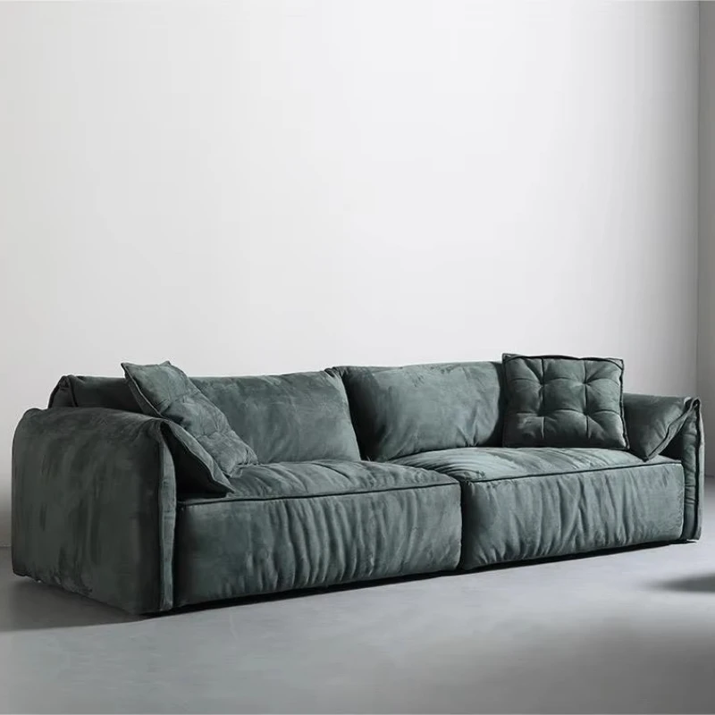 

Modern combination living room sofa fabric velvet lounge combination office reclining sofa