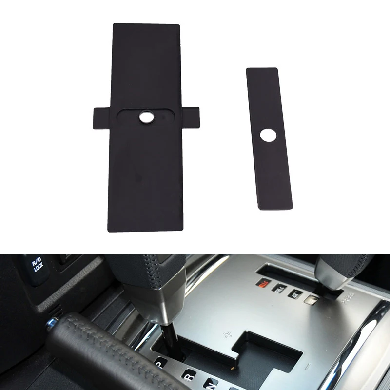 Car Shift Panel Dust Cover Shift Lever Panel Trim Strip Accessories For Mitsubishi Pajero V93 V80 V87 V97 For Montero V73 V77