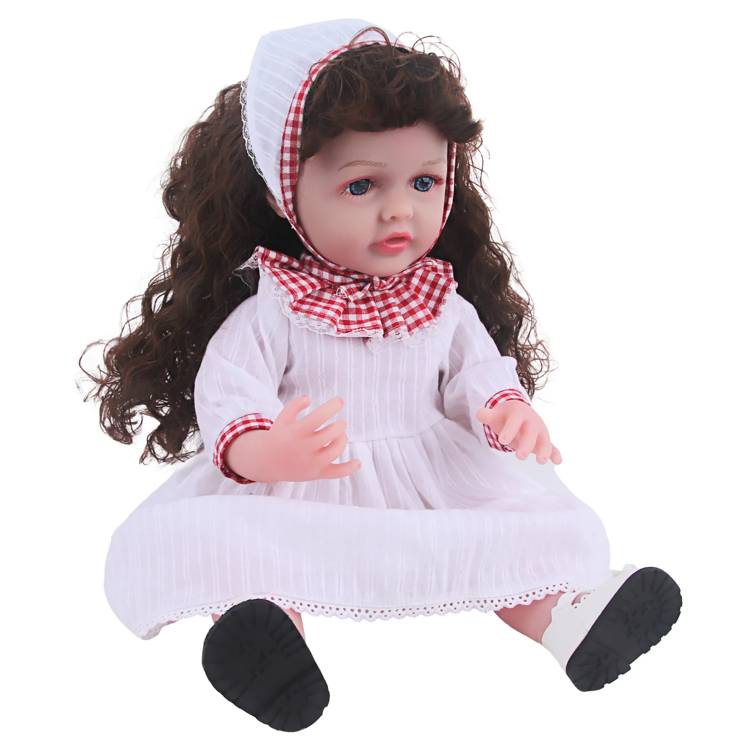 

22-inch Rebirth Doll Dress-turban Princess Costume, Silicone Rubber Doll Costume Fashion Doll Decoration Dress