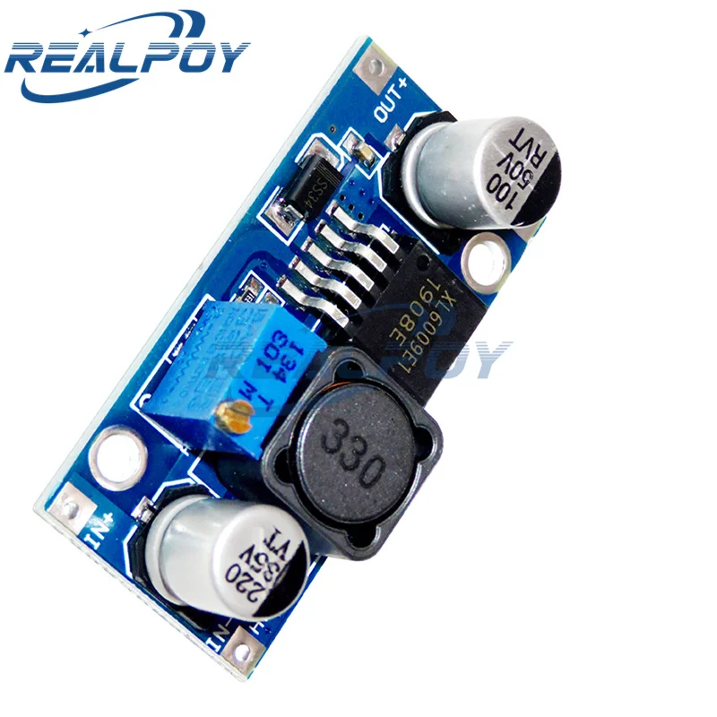 DC-DC Adjustable Step-up boost Power Converter Module XL6009 Replace LM2577