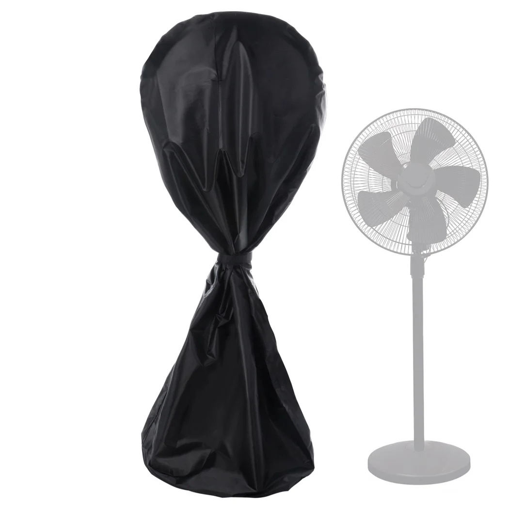 팬 커버 30''Dx57''H 받침대 팬 커버 전체 보호 옥스포드 천 방수 팬 커버 스탠딩 플로어 팬 보호 커버