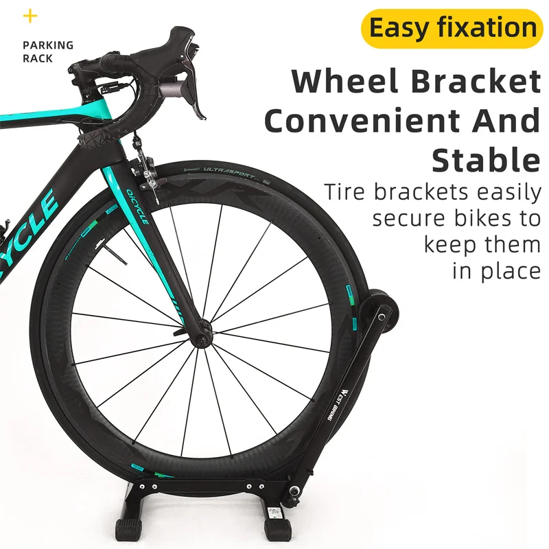 WEST BIKING مزدوج القطب دراجة وقوف السيارات الرف الطريق الجبلية الدراجة تخزين داخلي حامل طوي الدراجة إصلاح حامل الملحقات