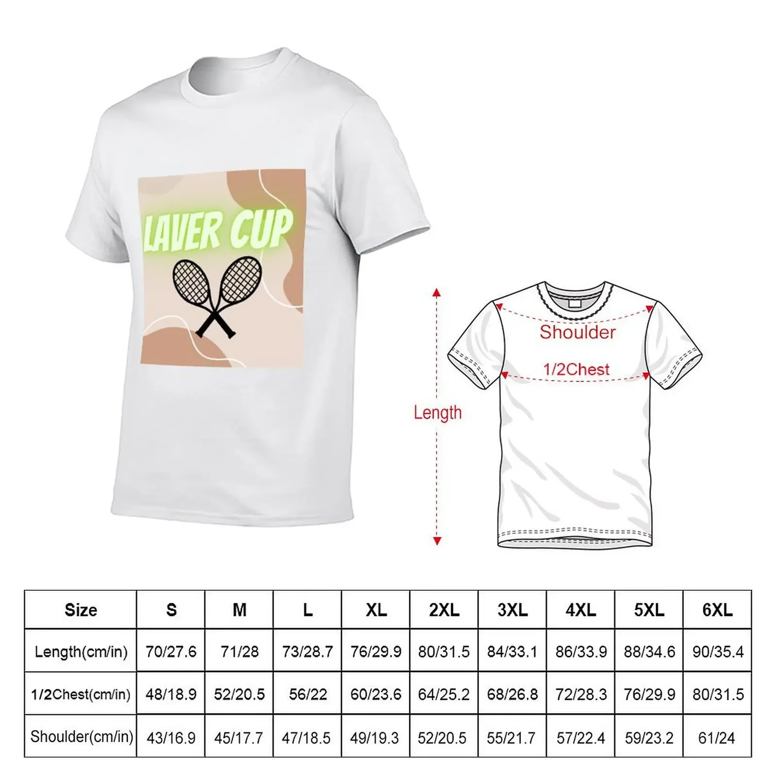 Laver Cup T-Shirt animal prinfor boys custom t shirt plus size tops clothing for men