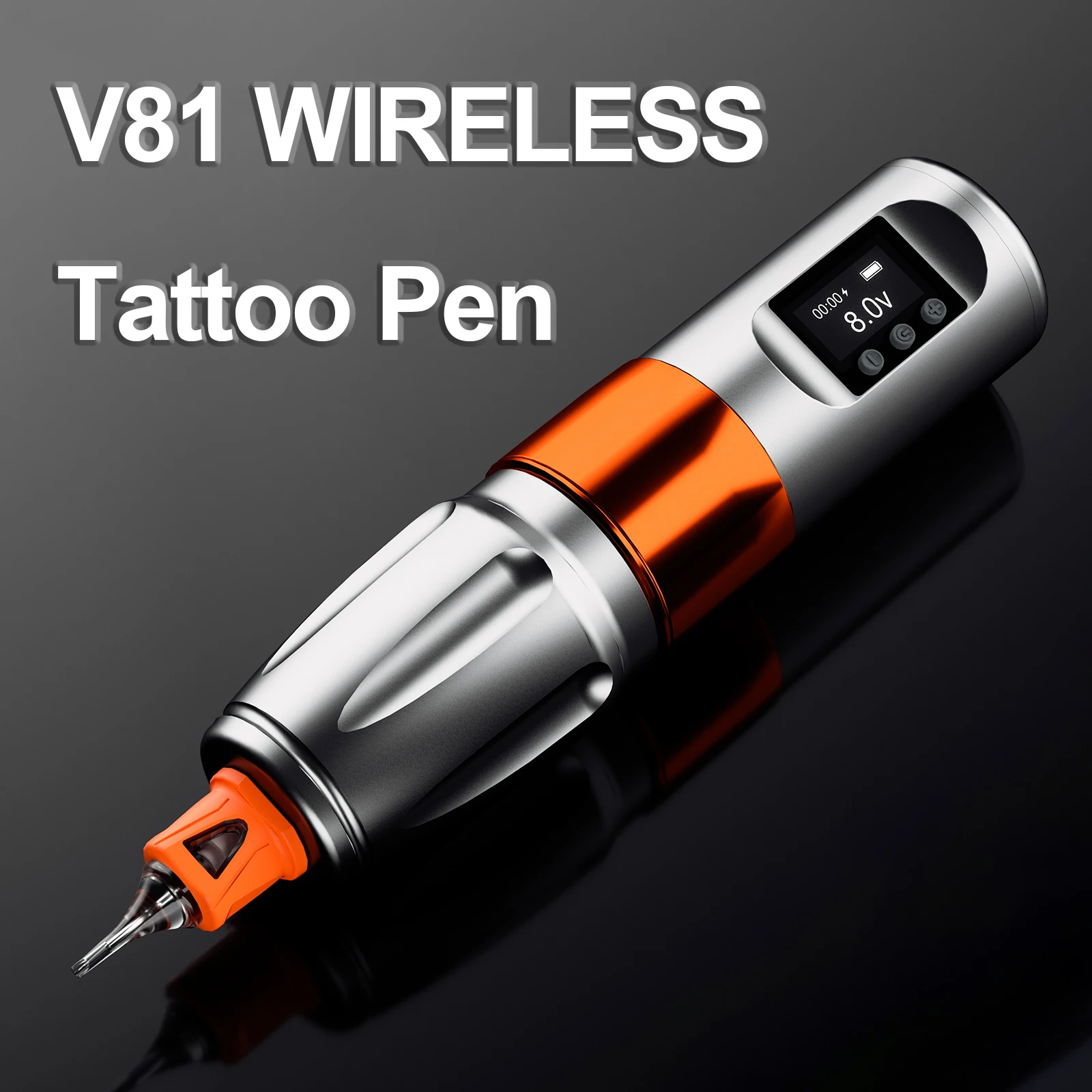 

BIGWASP V81 Pro Wireless Tattoo Machine LED Screen Display 1800mAh Battery Pen Rotary Permanent Makeup Machine For Tattoo Artist