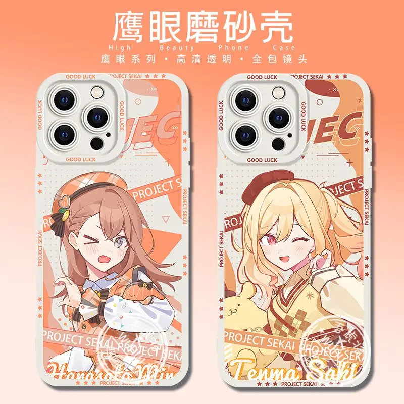 Project Sekai Colorful Stage Mobile Phone Cases Akiyama Mizuki Mobile Phone Accessories Tenma Tsukasa Iphone 11 Pro Max Case