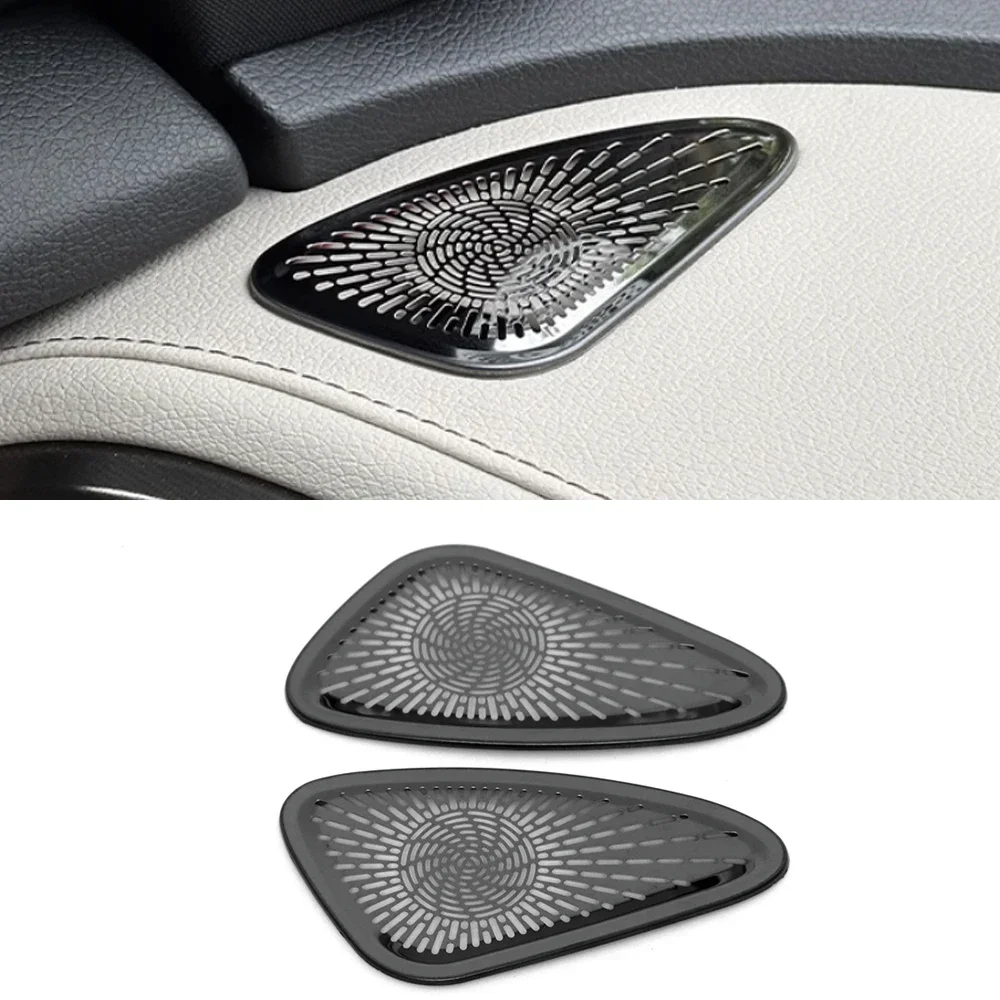 For Smart #1 2022 2023 2024 Car Door Audio Speaker Cover Loudspeaker Pad Trim Frame Sticker Stainless Interior Accessories