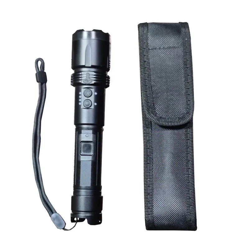 High Lumens Ultra Bright Handheld Torch Light Led Long Range Powerful Electric Protective Flashlight