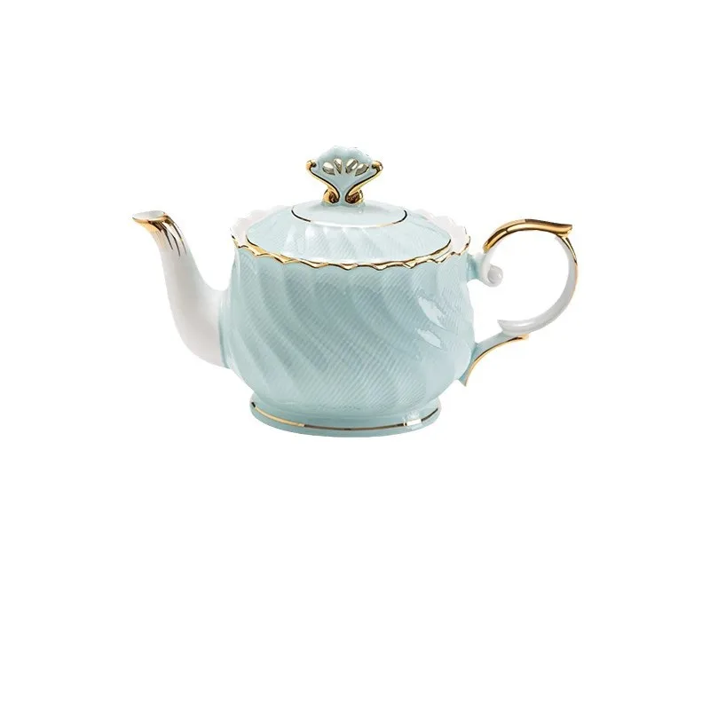 

11-piece set European luxury bone china afternoon tea set exquisite gold jewelry ceramic coffee cup plate gift box