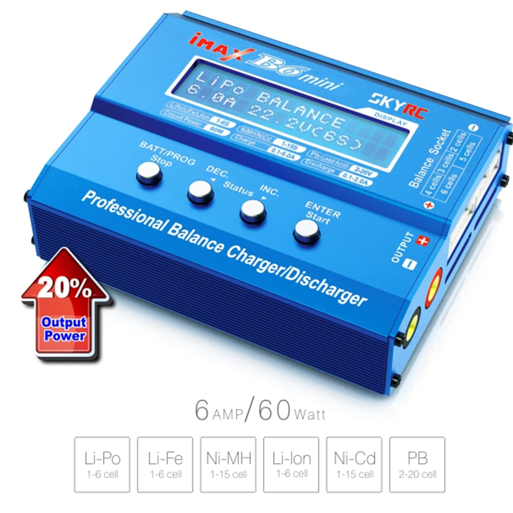 Charge Charge Faster SkyRC Battery Charger Micro-processor Controlled Charge/discharge