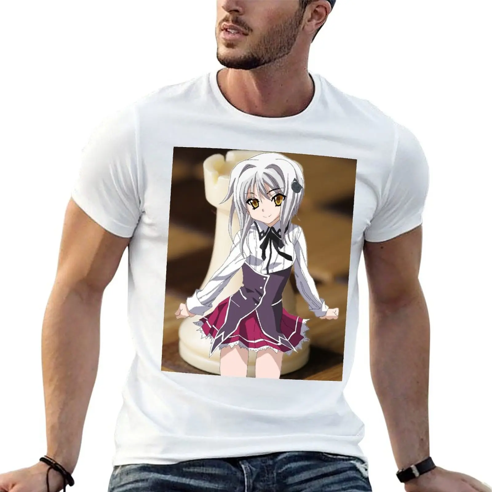 

Koneko - High School DxD T-Shirt t shirts for man graphic vintage t shirts for man slim fit anime t shirts oversize T-Shirt