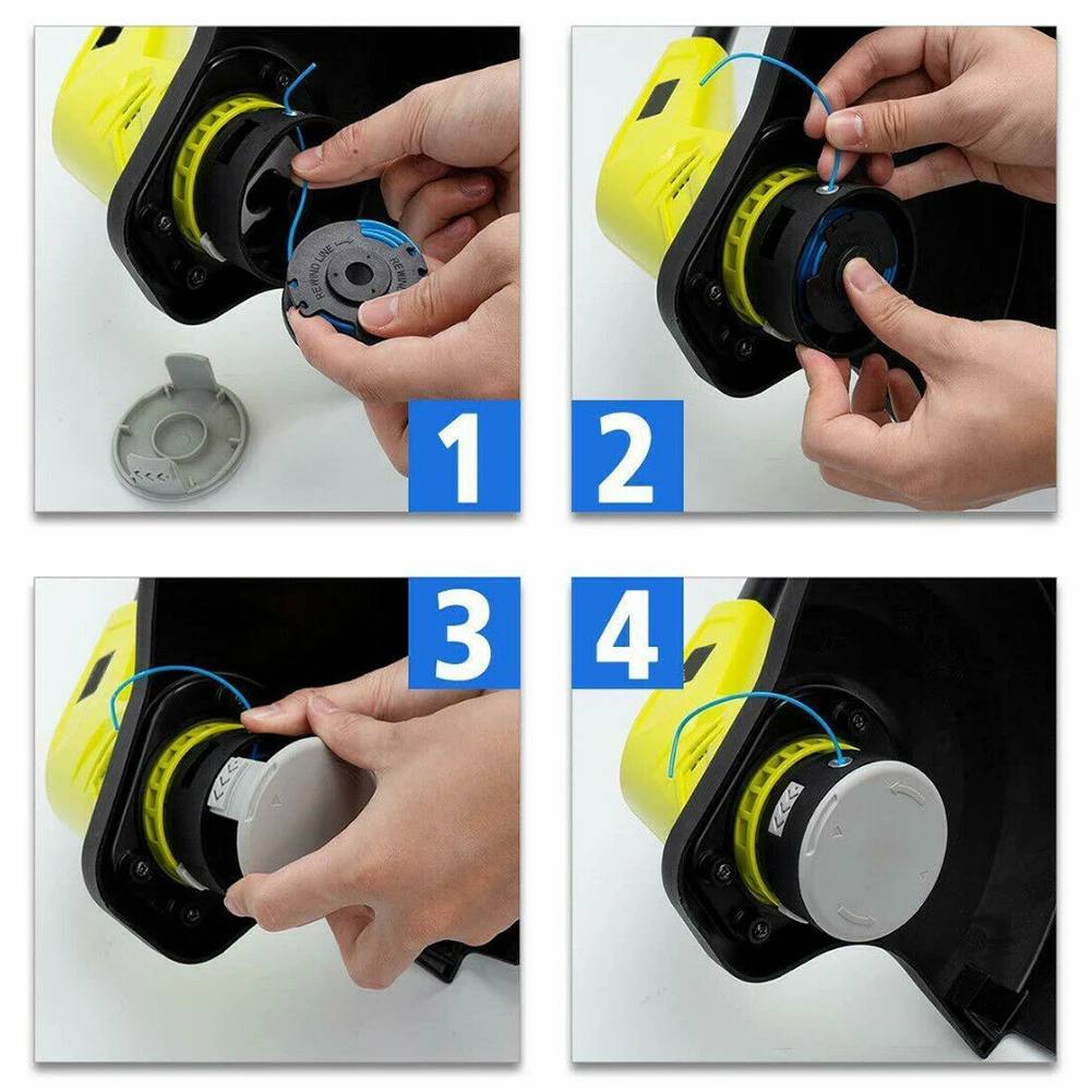 Spool Cap Cover Spool Line Cap Cover Spool Line 40V ABS Grass String Replacement Replacing 18V Lawn Mower 2022