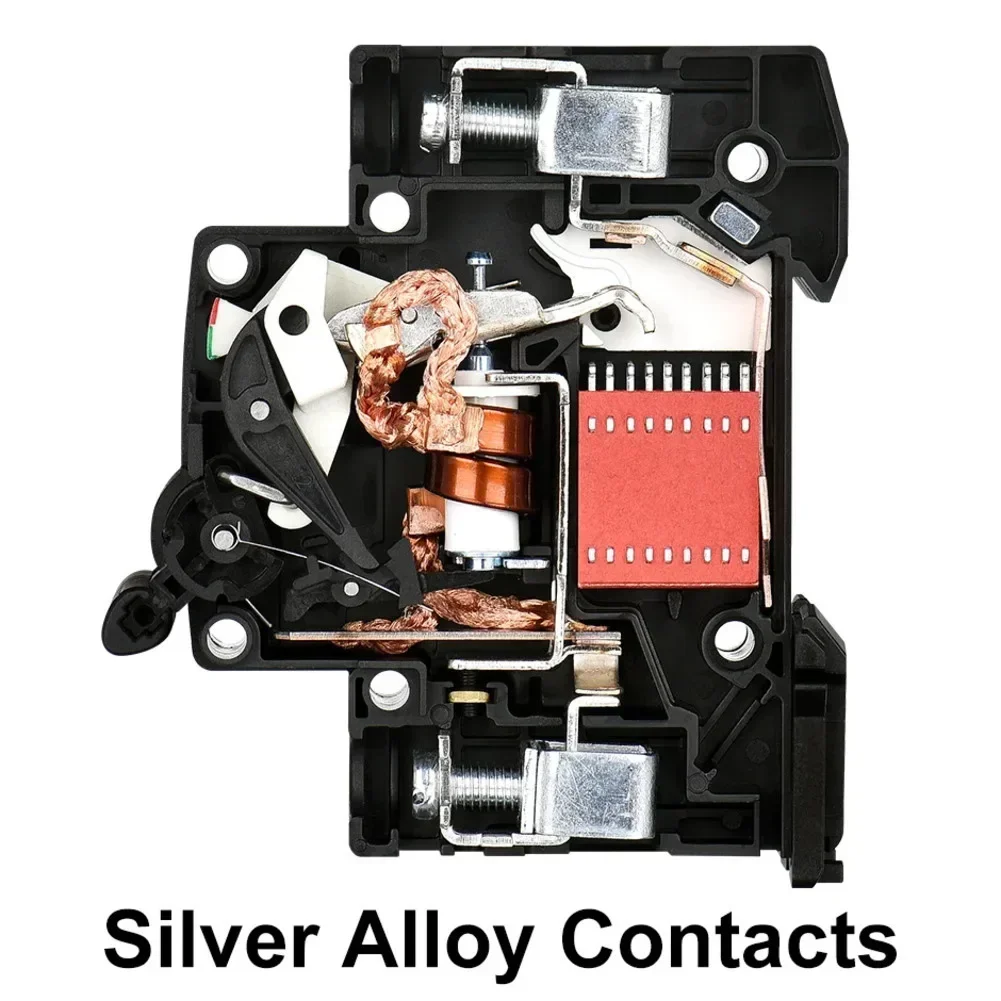 DZ47Z 2P DC MCB Circuit Breaker for Solar Energy Systems Rated 1000V DC with 30A to 100A Options and 10000 Cycle Electrical Life