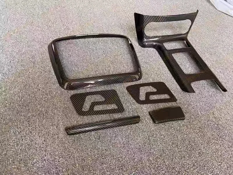 Interior Accessories Carbon Fiber Interior Control Panel for Mercedes Benz G Class W463 G500 Upgrade G63 AMG