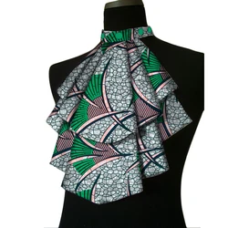 Fashion African Ankara Chokers Necklaces African Print Fabric False Collar Colorful Detachable Collar Handmade Jewelry WYB252