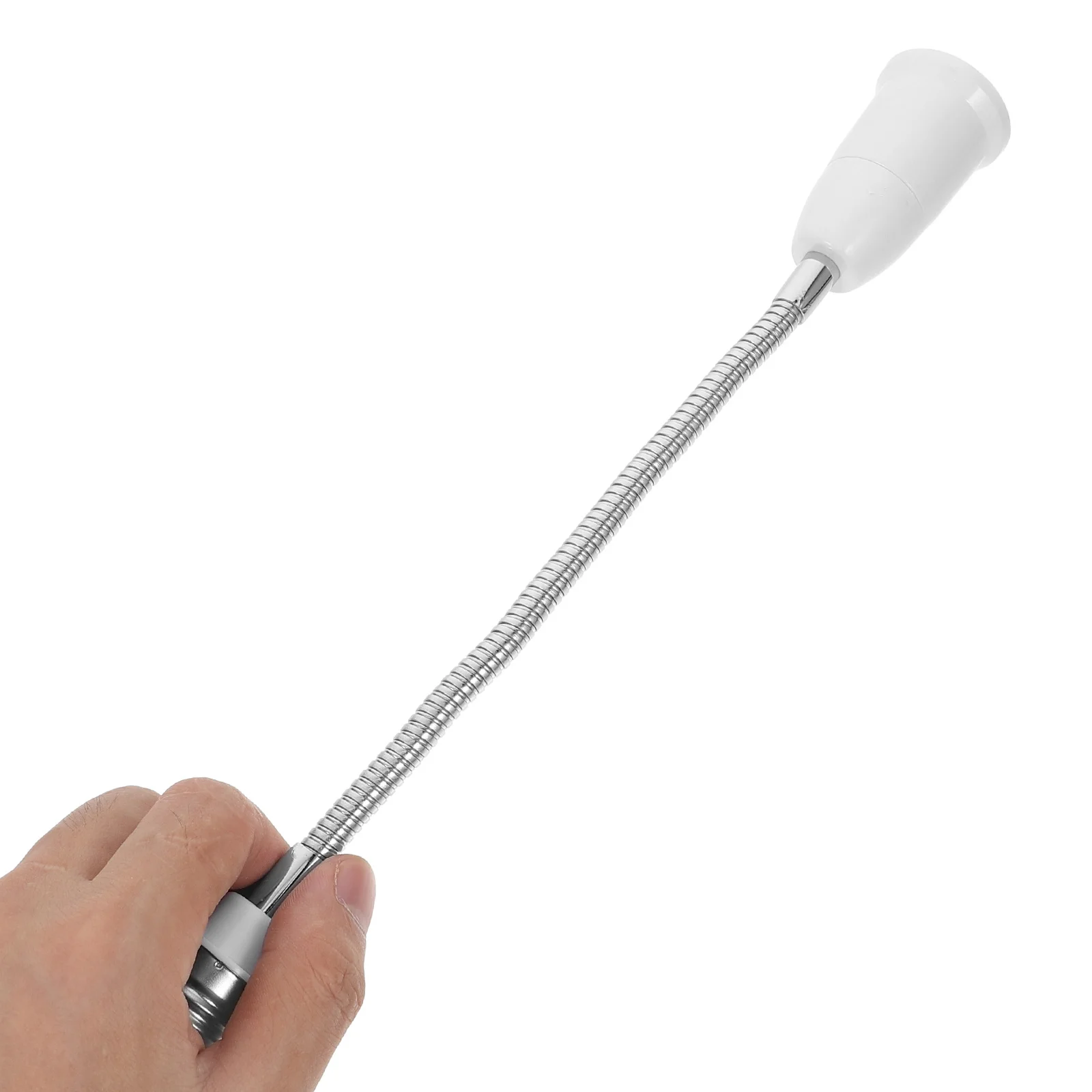 E27 Flexible Extension Sockets Adapter Adjustable Bulb Extender for Home Lighting Recessed Fixtures Bulb Sockets Extension