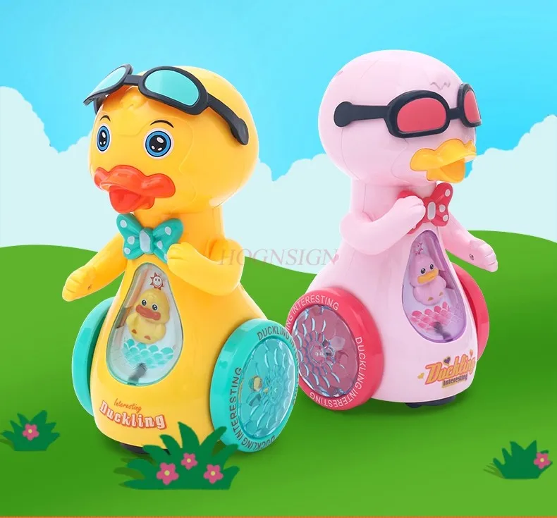 Spray toy ducks, electric toys, children's toy cars