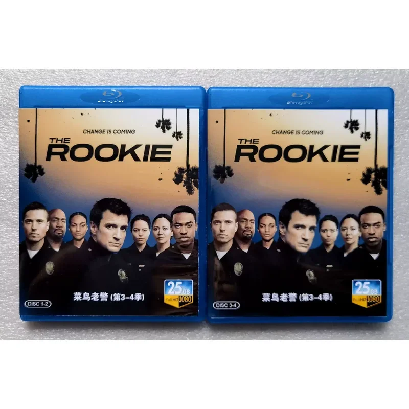 25G Blu ray High Scoring Drama Cainiao Old Police Season 1 to 7 New Box Set Total 1