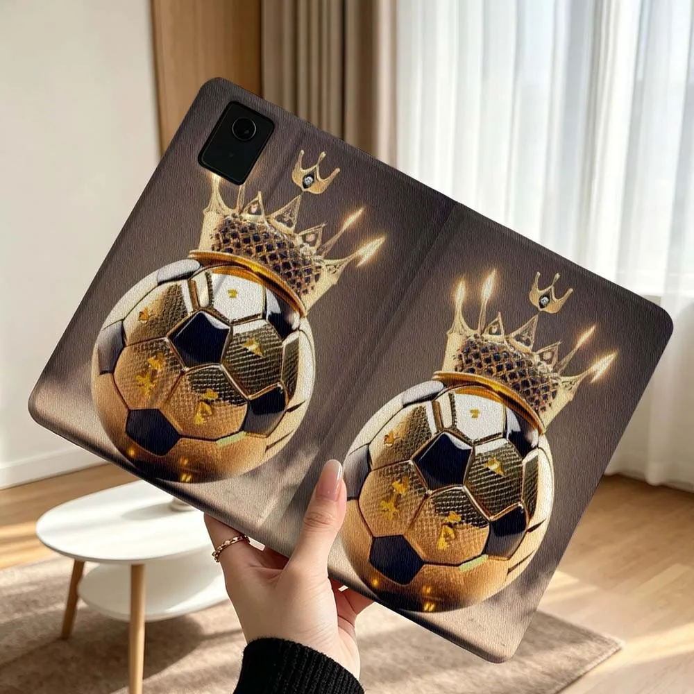 I Love Football Art For Lenovo Xiaoxin Pad Pro Tab P12 P11 11 13 11.2 inch K11 Plus Pen Tray Tablet Case Soft