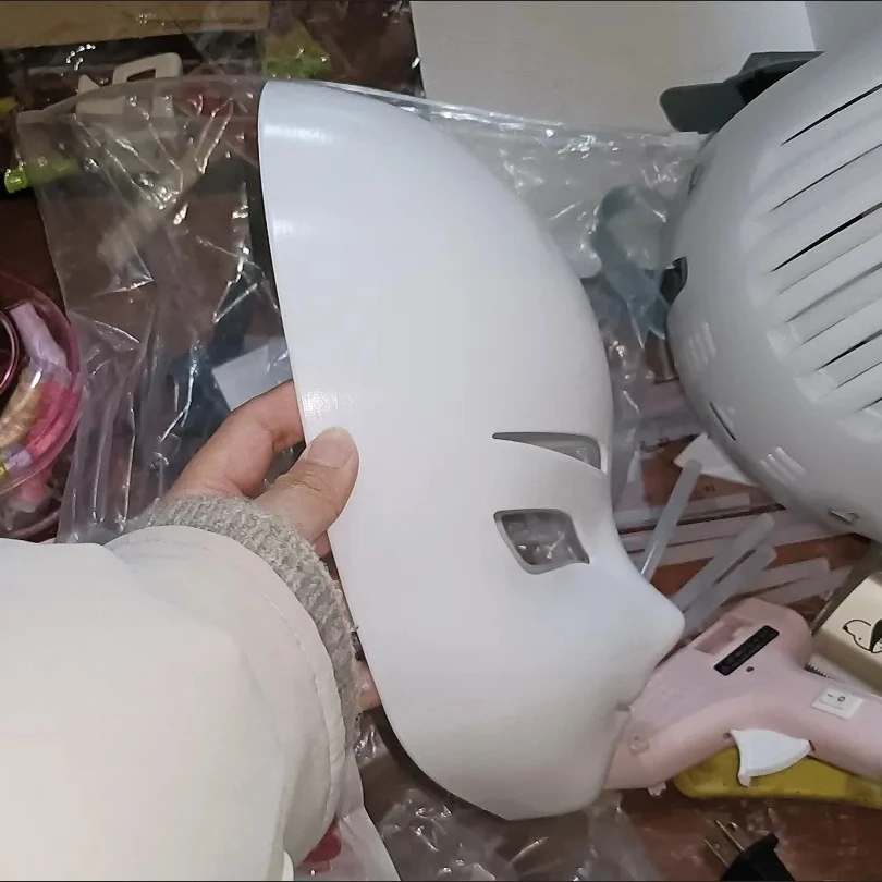 Kigurumi Base Mask OC Skull Human Head Bone Shell Mask Doll Skull Human Cotton Doll Accessories 5