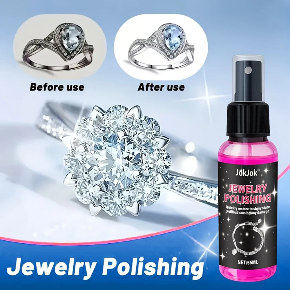 JOKJOK Jewelry-Specific Oxidation Refresher, Universal Polishing Agent for Golden and Silvery Bracelets, Necklaces, and for all