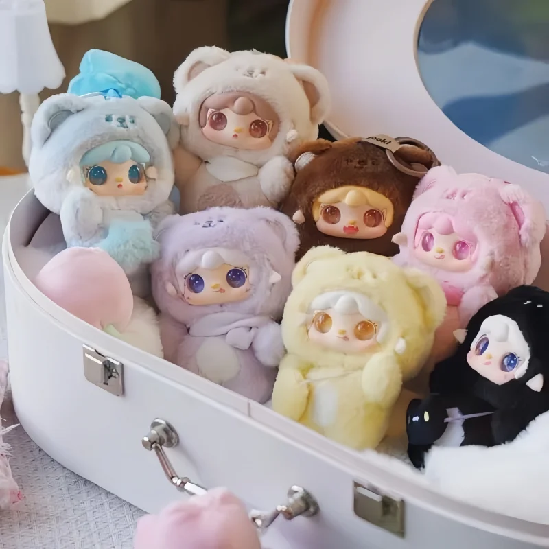 

Hot Yooki V4 Pendant Gen Bite Bear Series Vinyl Mini Blind Box Cute Decor Collection Cute Figure Bestie Girl New Year Gifts Toys