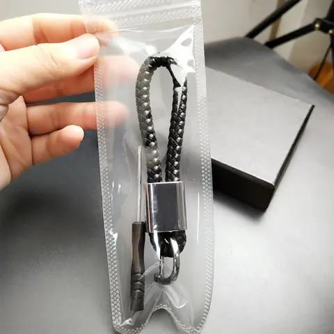 Portachiavi Portachiavi per auto in pelle Portachiavi staccabile in metallo con rotazione a 360 gradi Chiave con fibbia a ferro di cavallo per Honda Audi Benz Volvo Citroen VW BMW