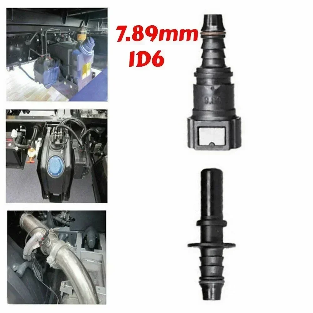 Car Fuel Line Coupler Hose Quick Release Connector ID6 7.89 Motorcycle Shut-Off Valve Petrol Hose Replacemnt