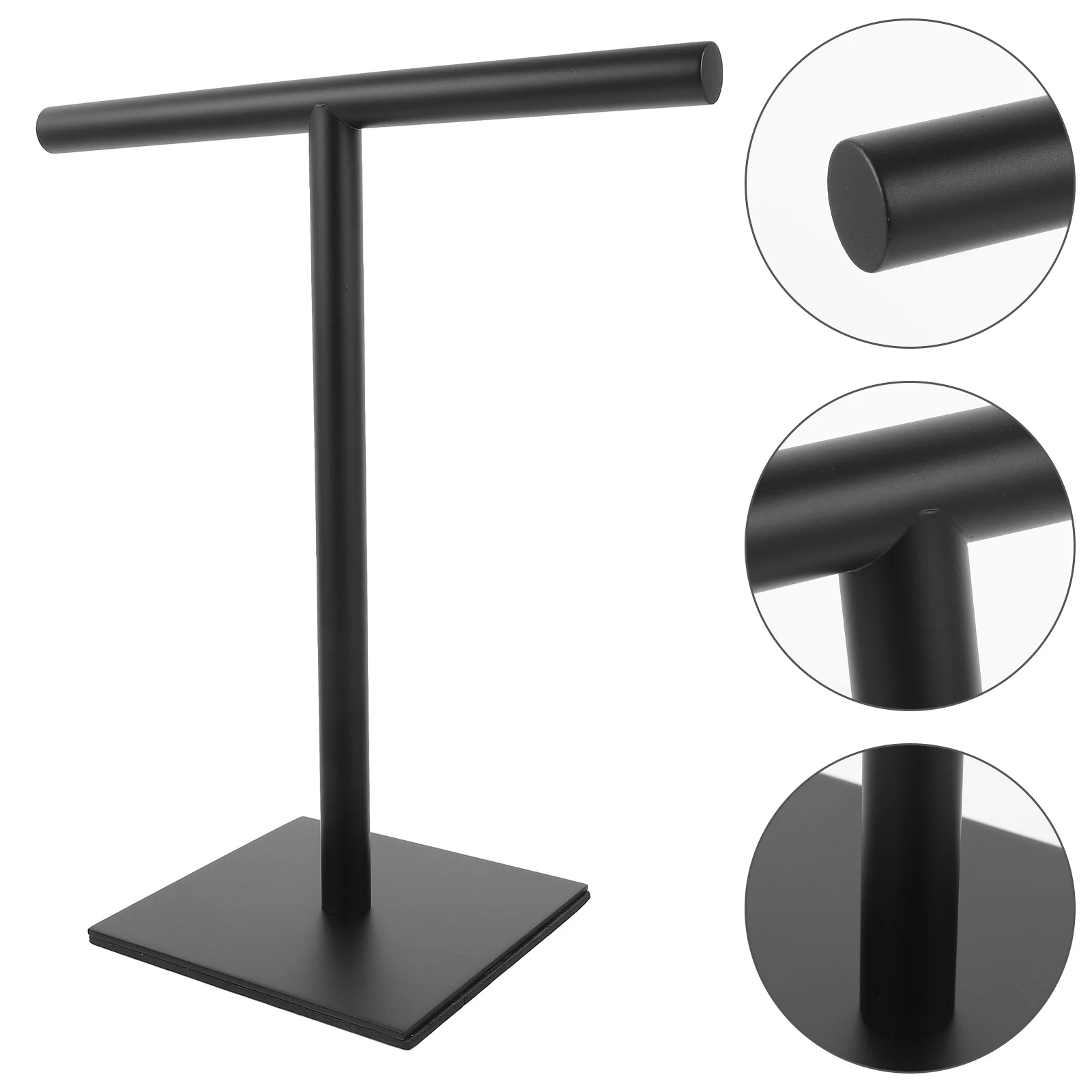 Hand Towel Holder Stand Stainless Steel Towel Stand T-Shaped Towel Rack Free-Standing Stand Standing Towel Rack