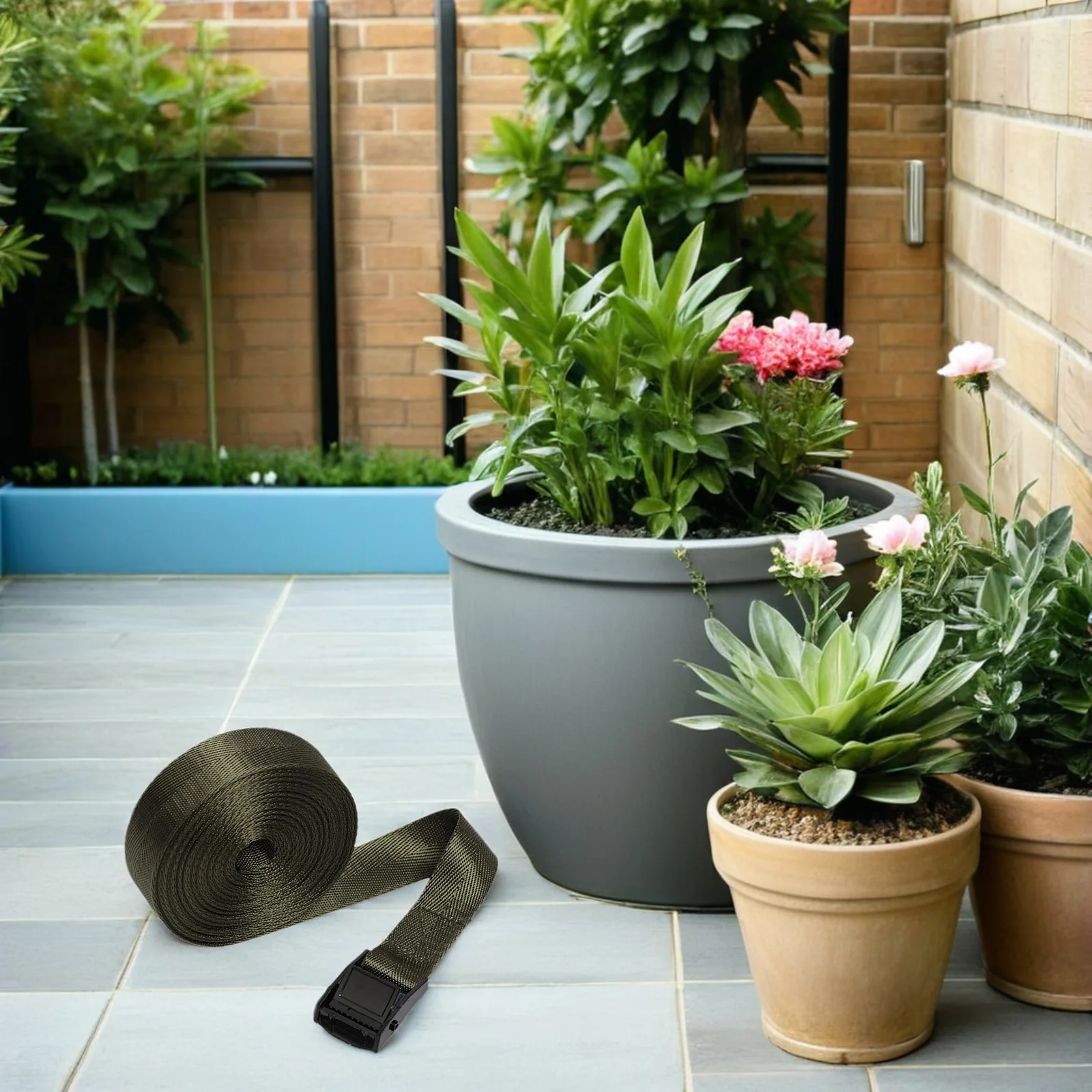 

2 Rolls Camera Bundling Belt Outdoor Fixing Strap Camping Hiking Secure Adjustable Camera Strap Bundling Belt Outdoor Accessory