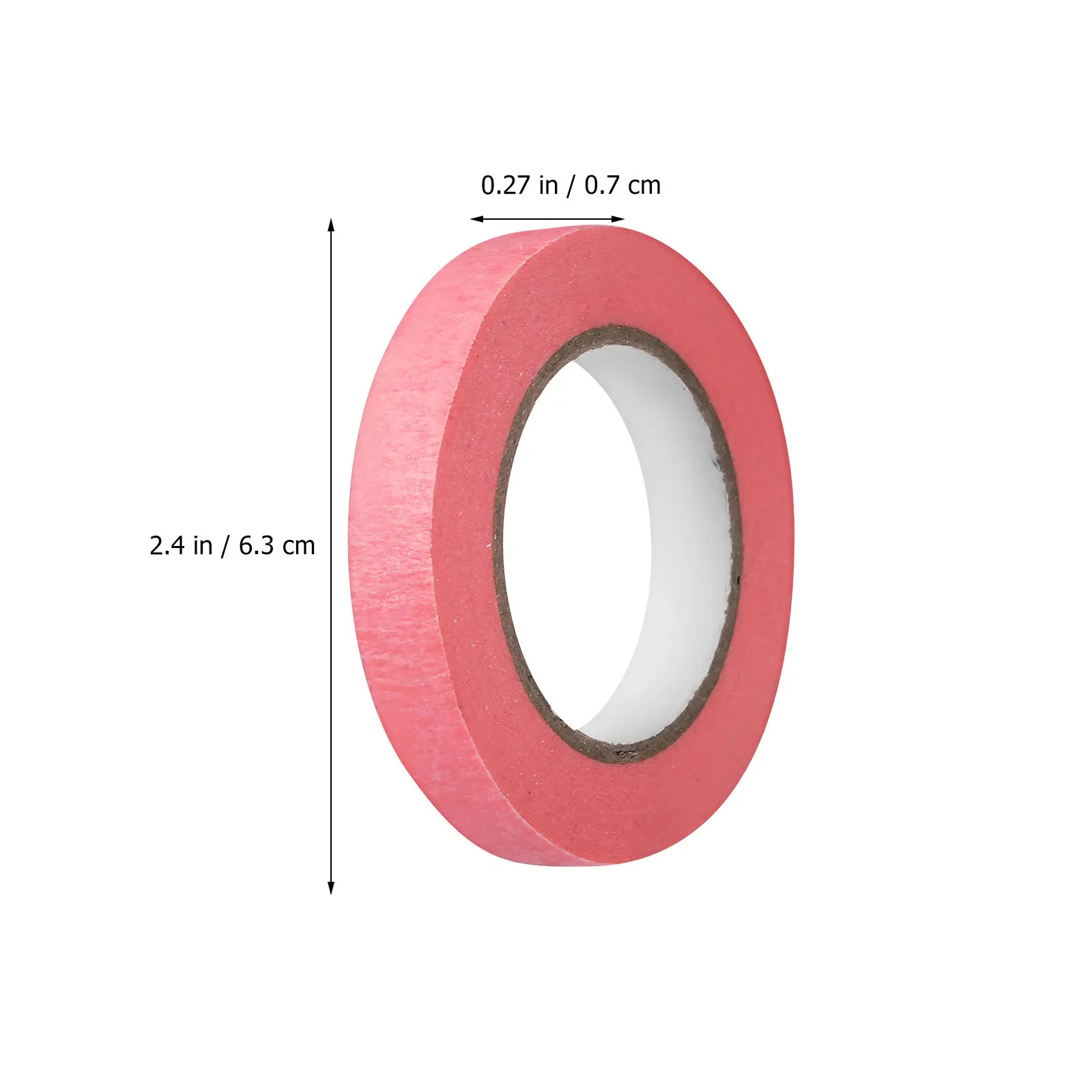 8 Rolls Colorful Masking Tape Artist Tape for Painting Crafts Labeling Organization Car Decoration DIY Projects Writable Surface