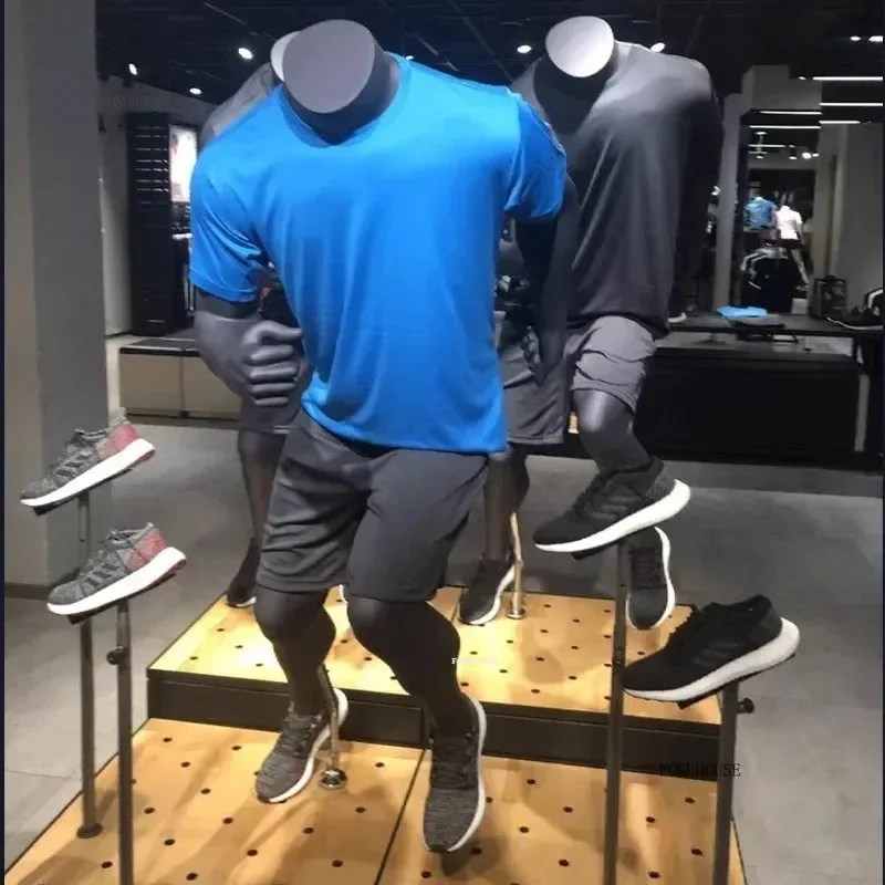 

Female Full Body Mannequin Clothing Store Window Display Sports Muscle Male Mannequins Props Creative Sports Male Mannequin Rack