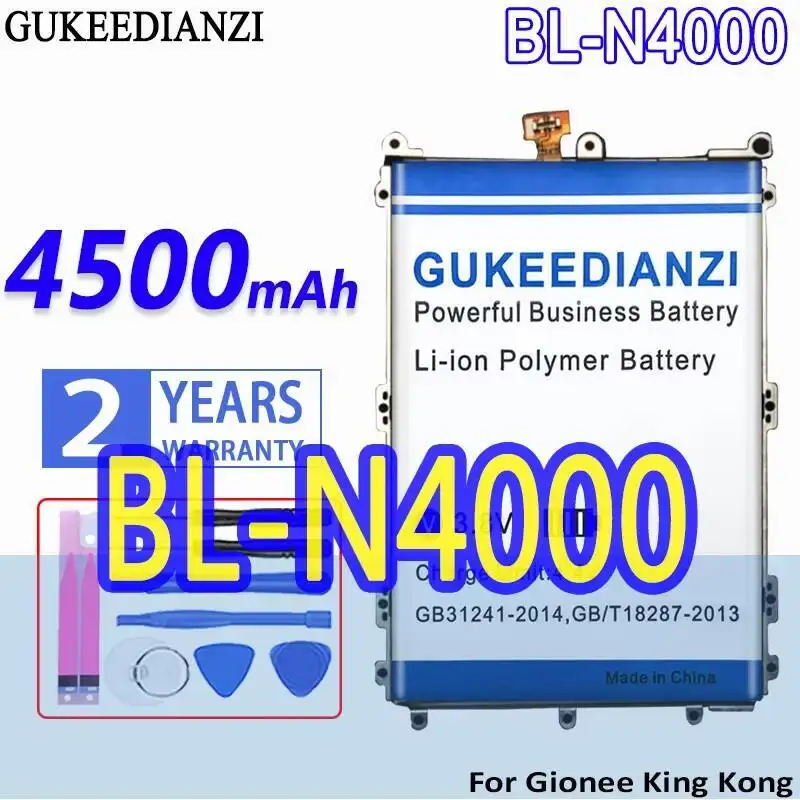 BL-N4000 4500 мАч для Gionee King Kong Elife GN5001 GN5001S V187 экологически чистый аккумулятор для мобильного телефона BL-N4000 4500 мАч для Gionee King Kong Elife GN5001 GN5001S V187 экологически чистый аккумулятор для мобильного телефона