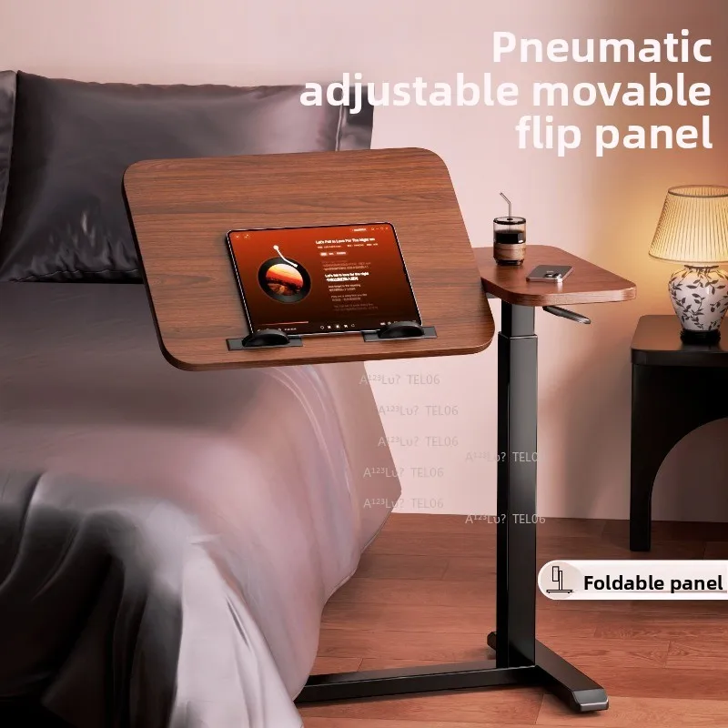 

Bedside Table Lift Computer Desk Living Room Mobile Workstation Student Writing Side Table Home Bedroom boda