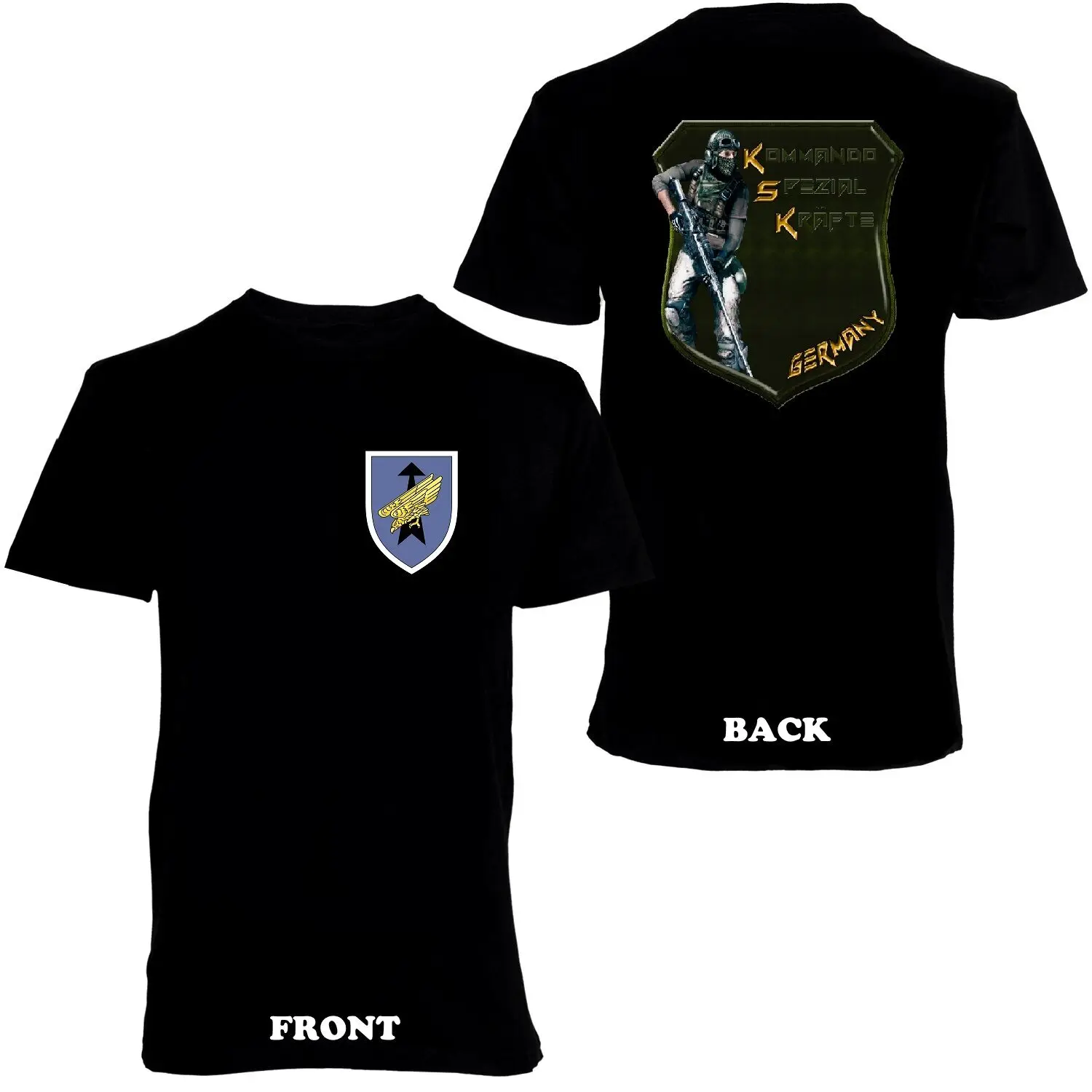 KSK Bundeswehr Deutschland Kommando Special Forces T-Shirt. Summer Cotton Short Sleeve O-Neck Mens T Shirt New S-3XL