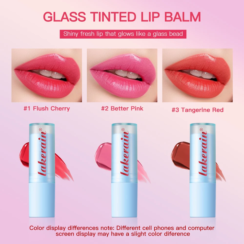 

Lip Balm Set Moisture Tinted Lipstick Long-Lasting Moisturizing Nutritious Lip Pomade Red Tint Lipgloss Lip Care Anti-cracking L