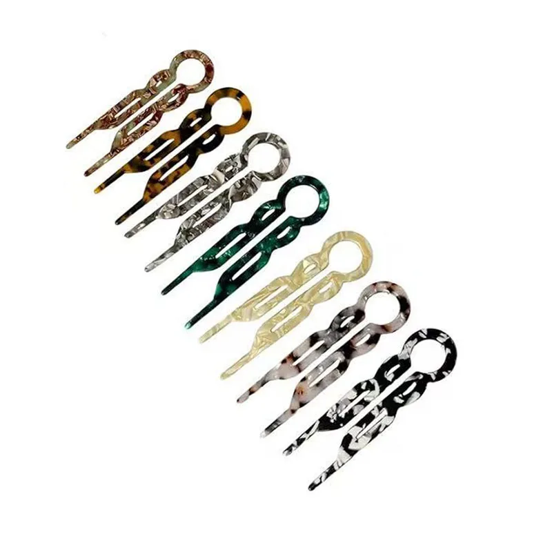 النساء الفرنسية خلات على شكل حرف U مشبك شعر العصي الشعر شوكة الشعر دبابيس الشعر النساء اللحم الحلو الفتيات إكسسوارات الشعر عقال