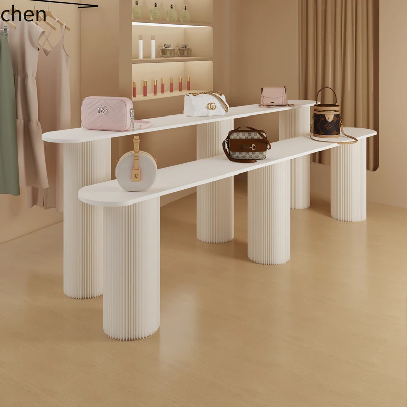 ZML Folding Visualizer Shelf Can Store Window Display Cabinet Shelf