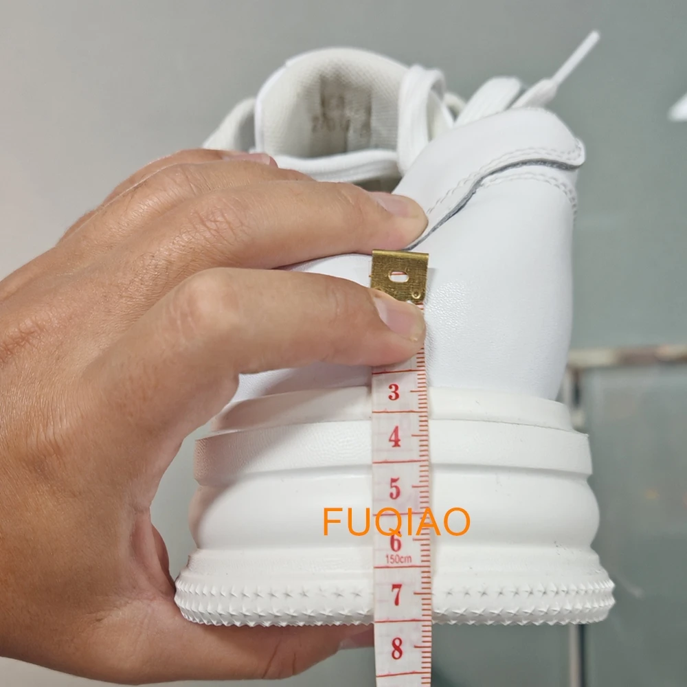 7cm Hidden Lift Couple Sneakers Winter Warm Sports Casual Elevator Shoes Invisible Height Shoes for Men Women Comfor Non-Slip