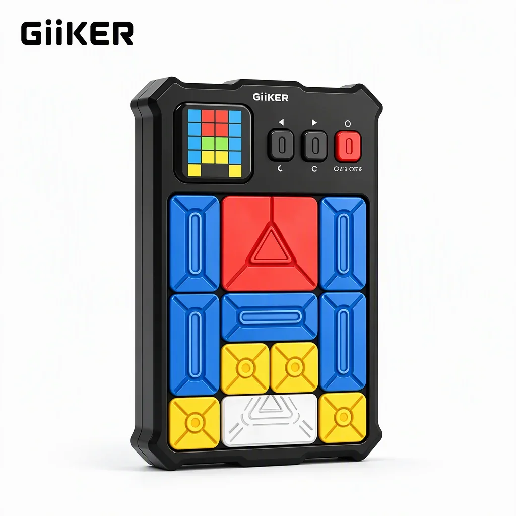 GiiKER Super Klotski Electronic Sliding Puzzle Intelligent Brain Game STEM Educational Logic Toy for Kids & Adults