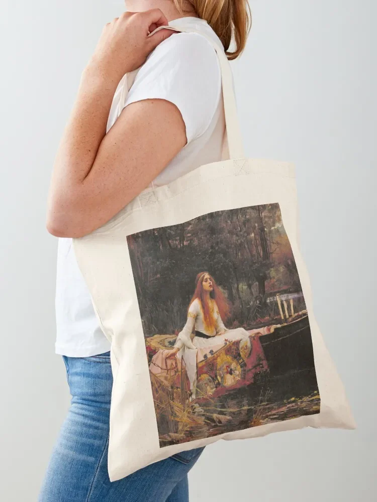 The Lady of Shallot - John William Waterhouse Tote Bag Eco bag Shopper handbag great bag