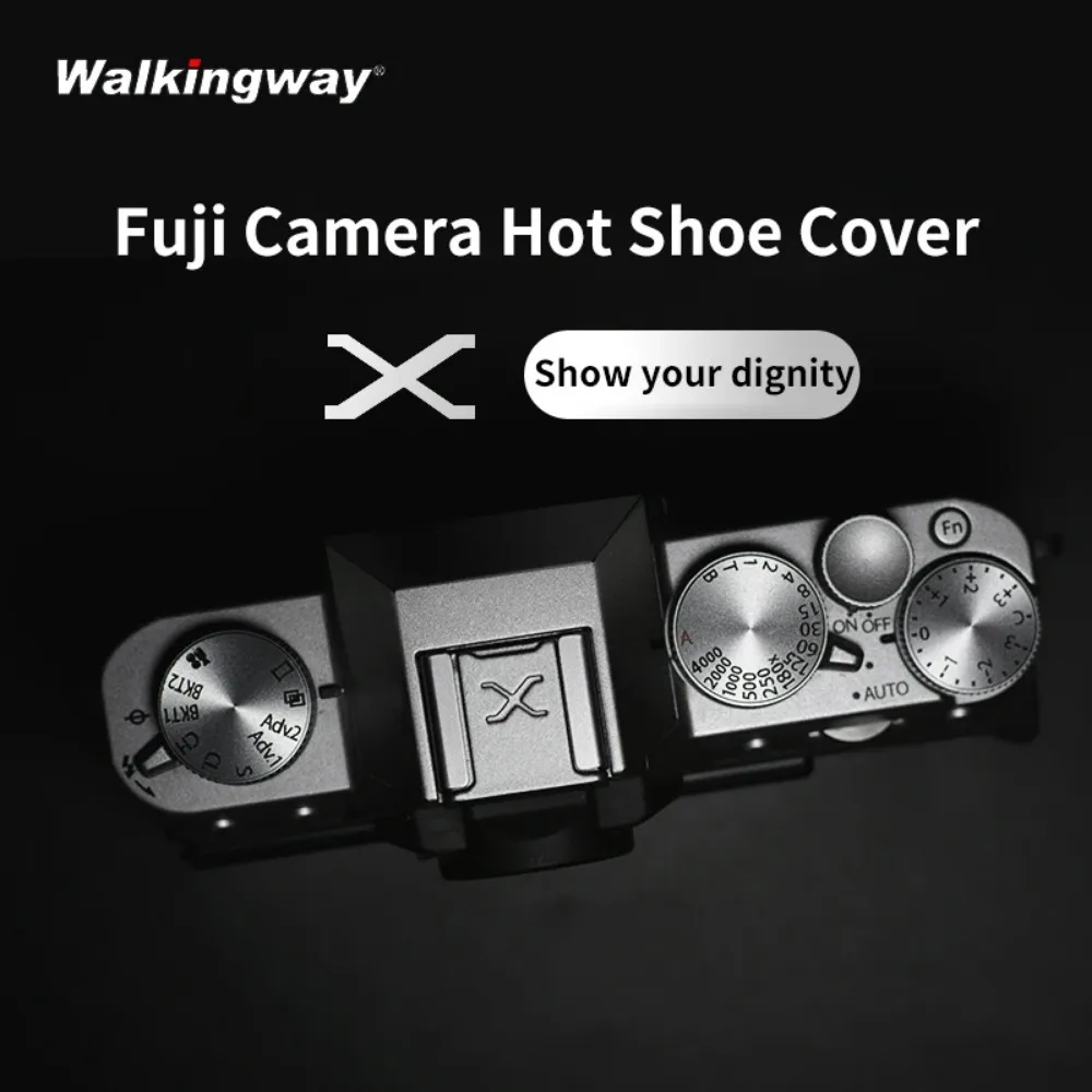 Fuji Camera X Hot Shoe Cover SLR Camera Universal Metal Hot Shoe Protector Dustproof Hot Shoe Cap Camera Protective Cover