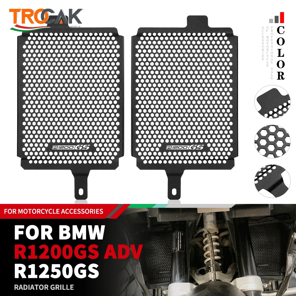 For BMW R1200GS /ADV 2013-2018 R1250GS/ADV 2019 2020 2021 Motorcycle Aluminum Radiator Grille Guard Cover Protection